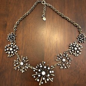LOFT Starburst Statement Necklace